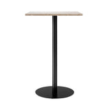 Harbour Column Square Bar + Counter Table: Bar + Kunis Breccia + Round