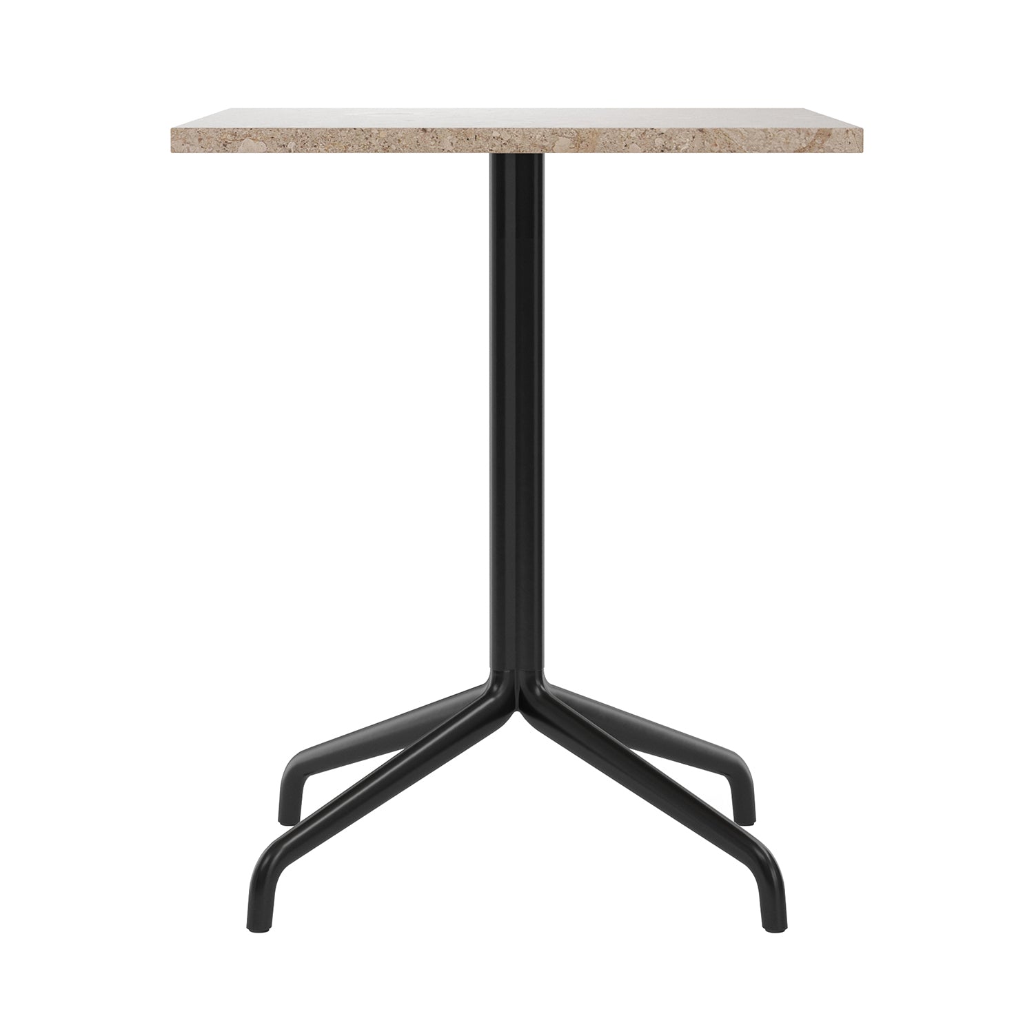 Harbour Column Dining Table: Rectangle + Kunis Breccia + Star