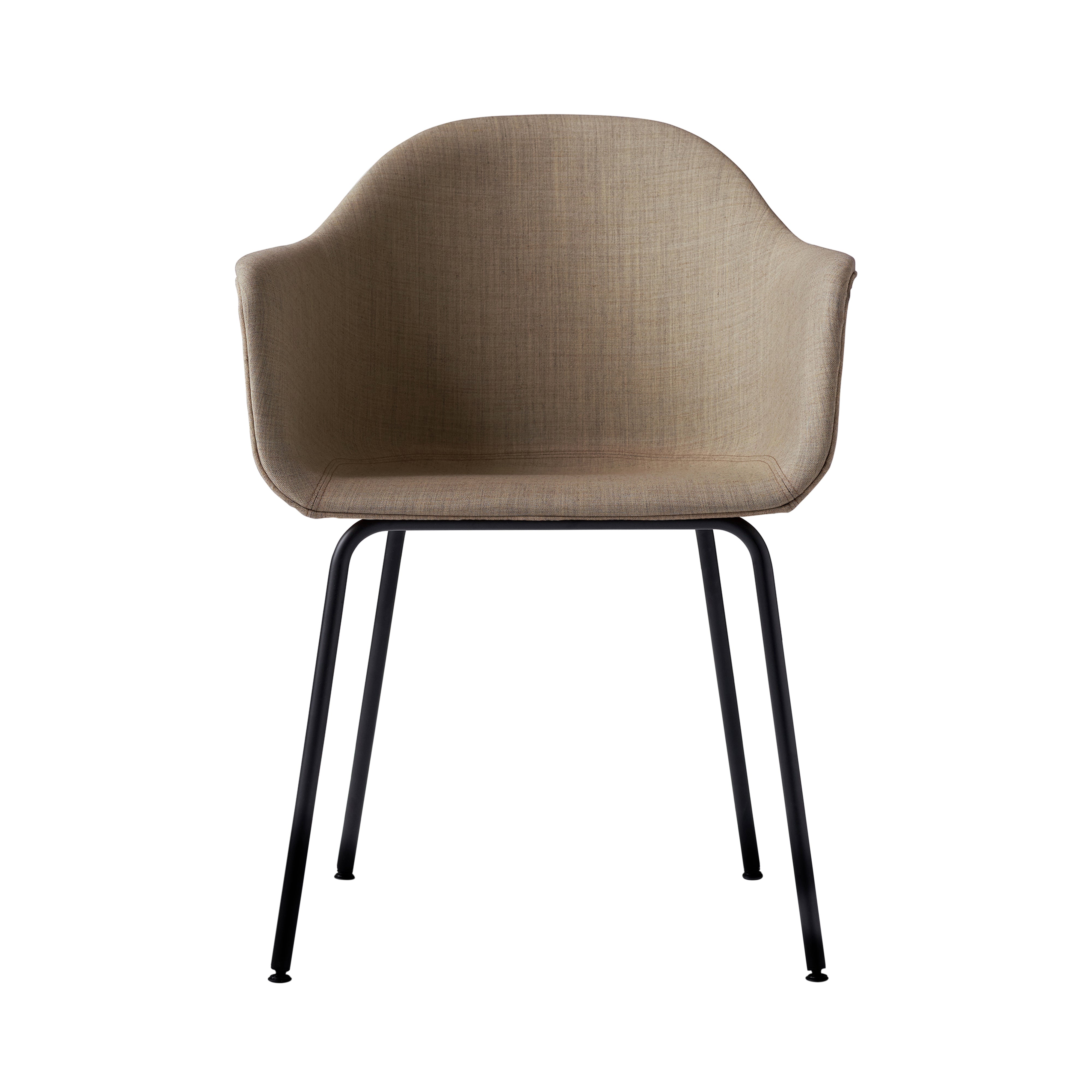 Harbour Dining Chair: Steel Base Upholstered