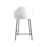 Harbour Bar + Counter Chair: Steel Base - Quickship + Counter + White