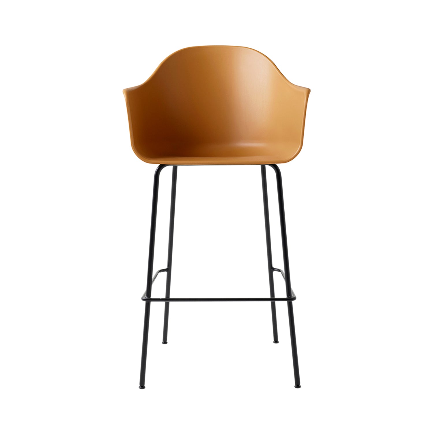 Harbour Bar + Counter Chair: Steel Base - Quickship + Bar + Khaki