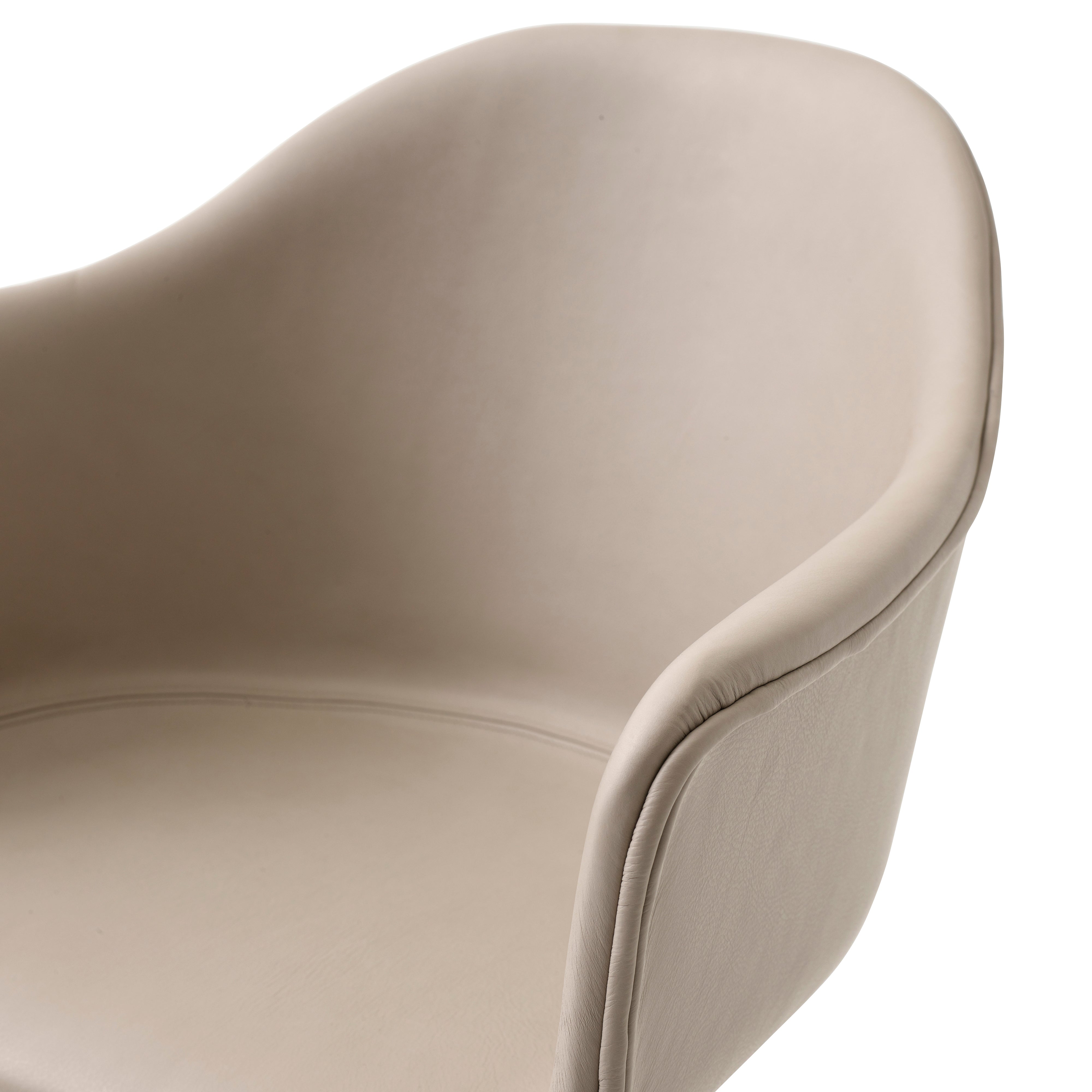 Harbour Dining Chair Star Base: Upholstered