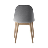Harbour Side Chair: Wood Base Upholstered + Natural Oak + Fiord2 751