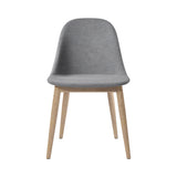 Harbour Side Chair: Wood Base Upholstered + Natural Oak + Fiord2 751