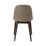 Harbour Side Chair: Wood Base Upholstered + Dark Stained Oak + Dakar 0311