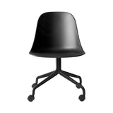 Harbour Side Chair Star Base with Casters: Black