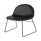 3D Lounge Chair Sledge Base: Fully Upholstered