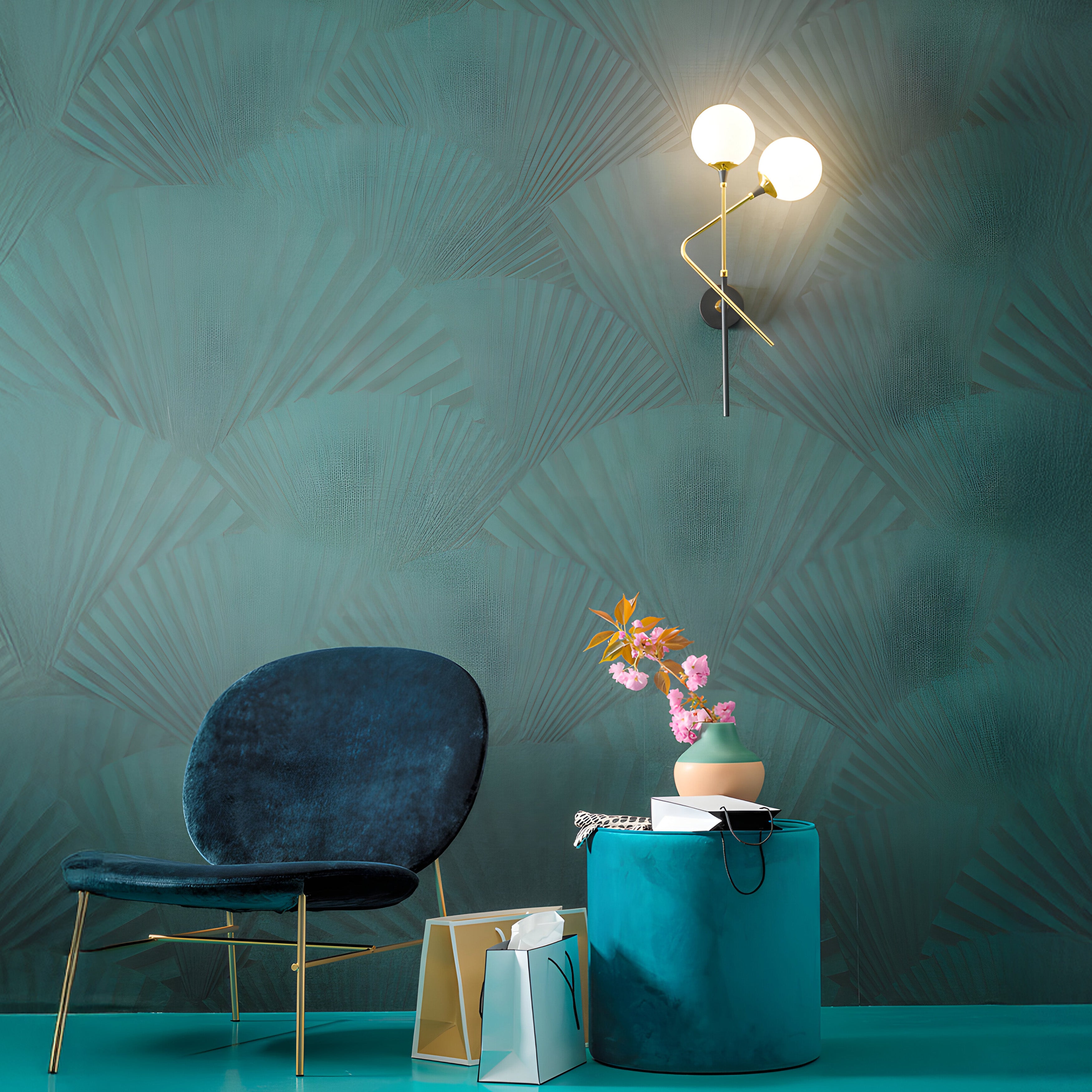 Galassia Wall Sconce: Double