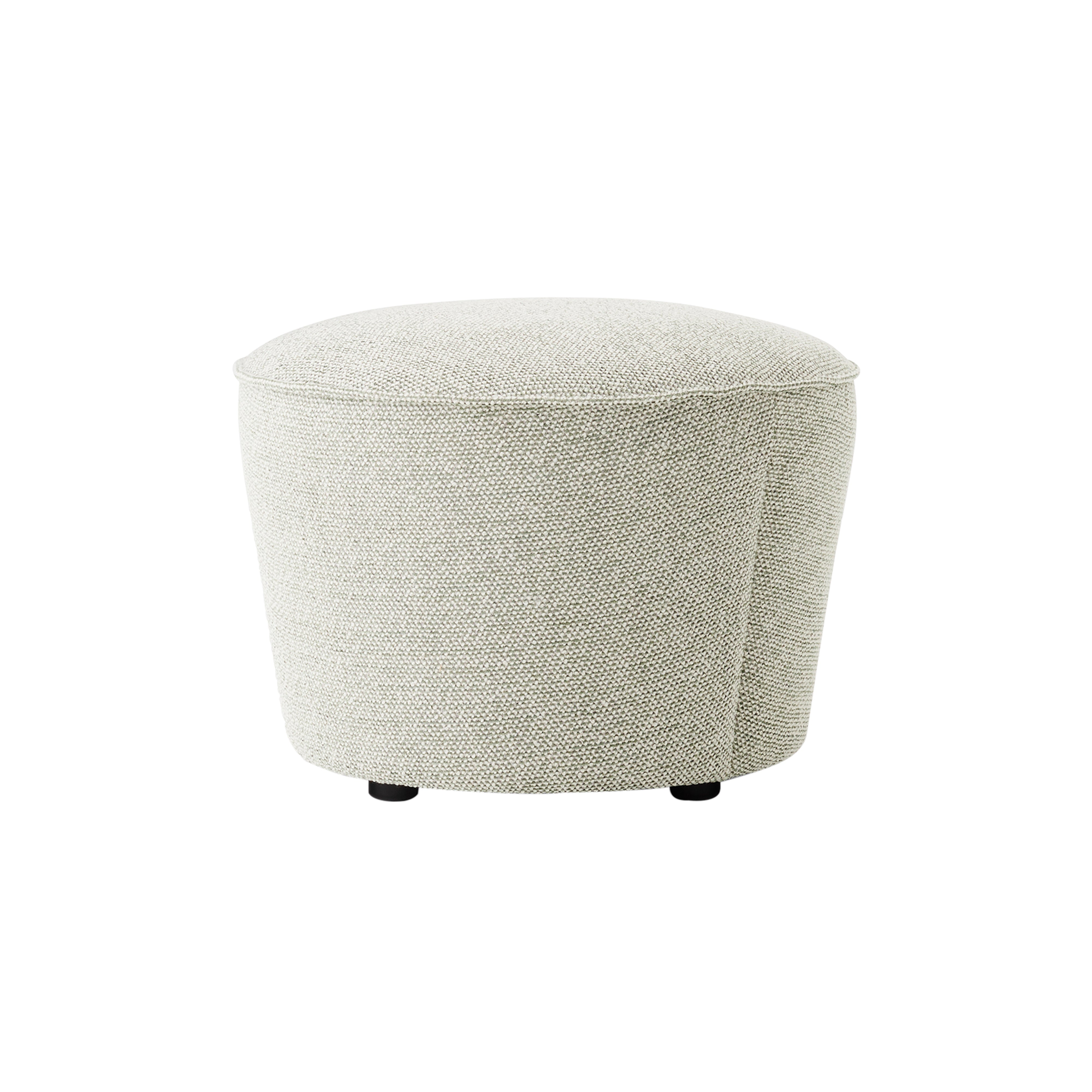 Cairn Pouf: Round + Safire 006