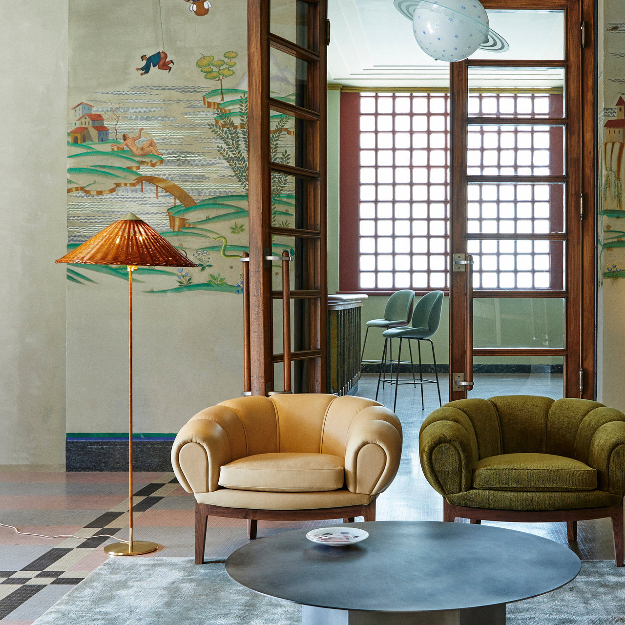 9602 Floor Lamp: LS