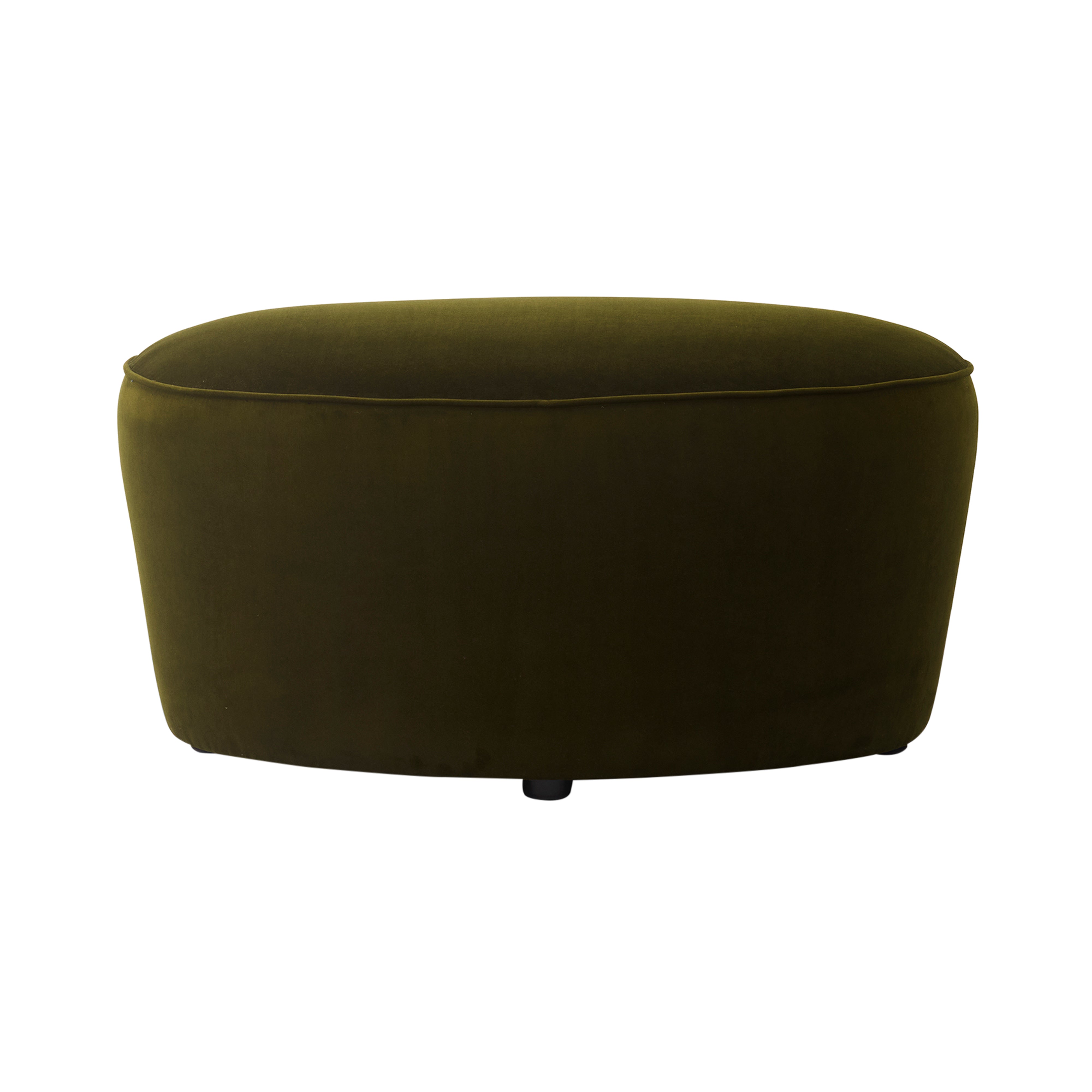 Cairn Pouf: Oval + Champion 035