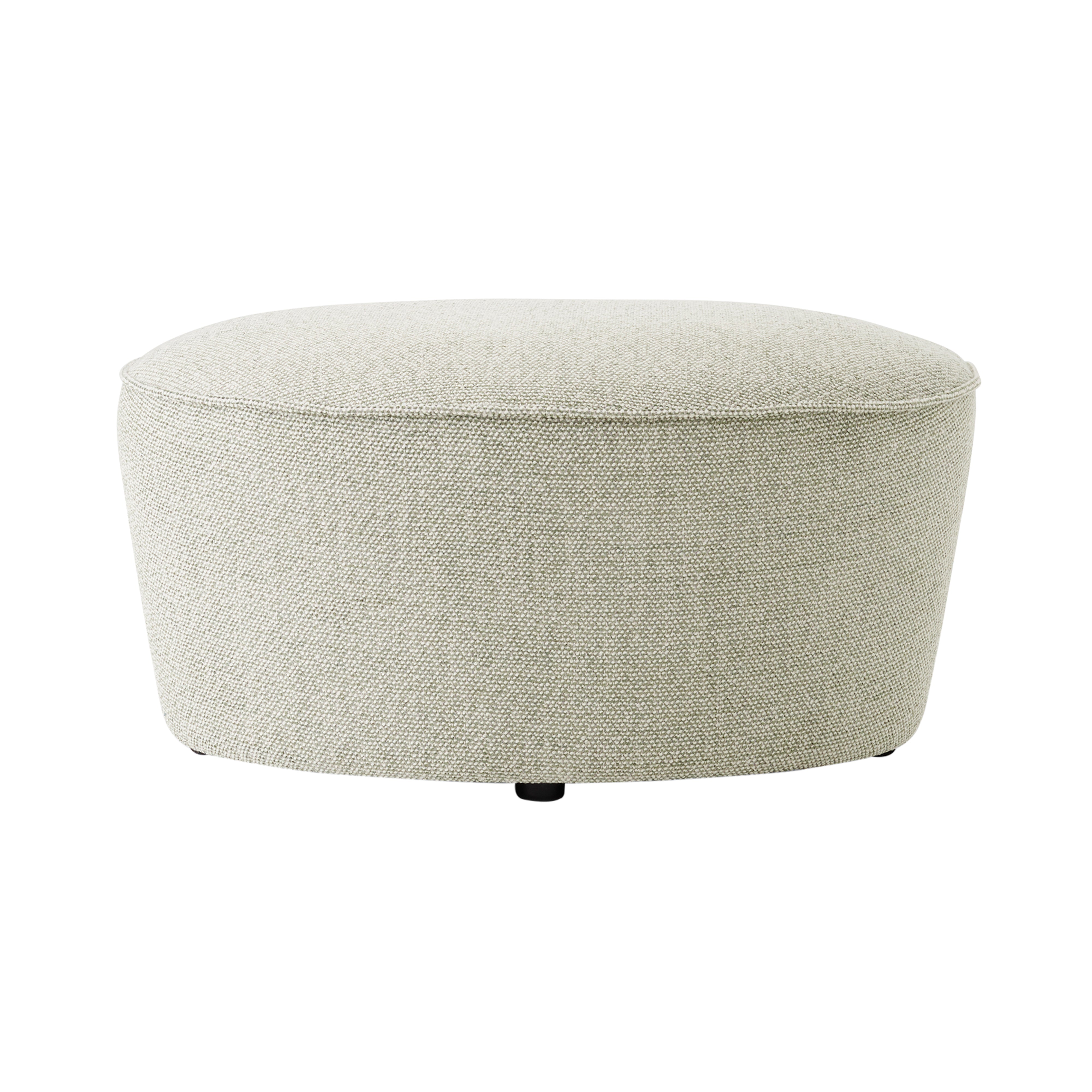 Cairn Pouf: Oval + Safire 006