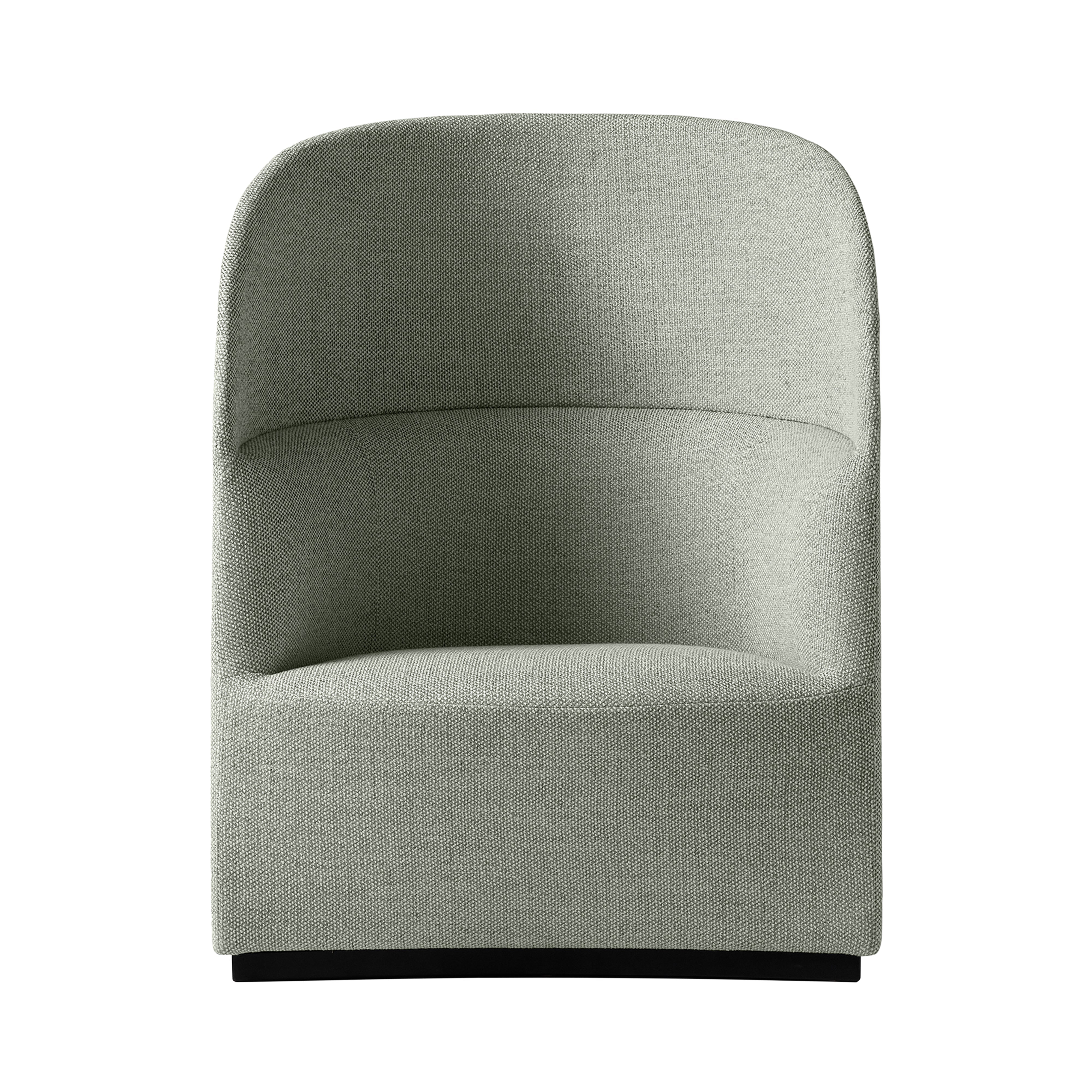 Tearoom High Back Lounge Chair: Without Power Outlet + Safire 006