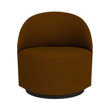 Tearoom Lounge Swivel Chair with Return: Quick Ship