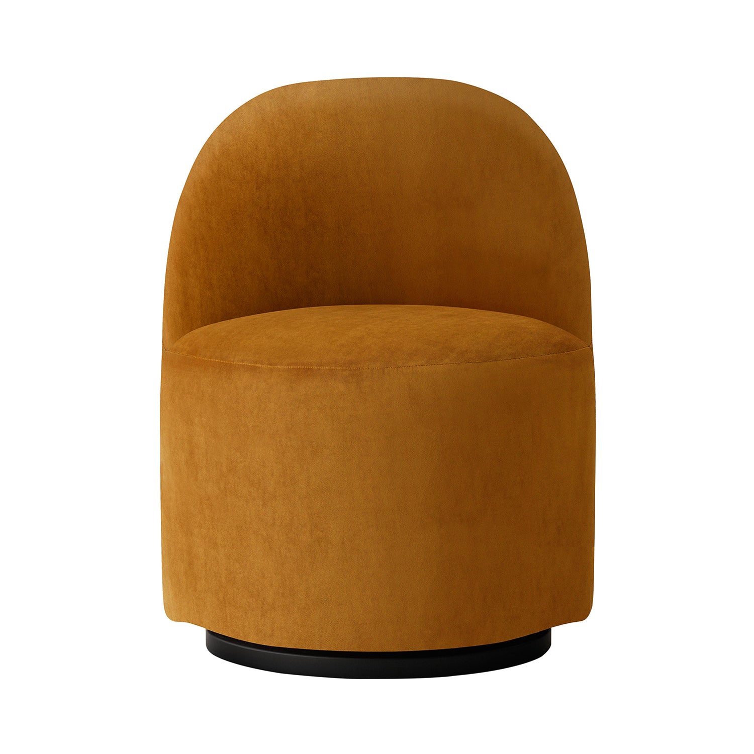 Tearoom Swivel Side Chair: Without Return + Champion 041 