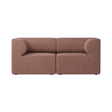 Eave Modular 2 Seater Sofa: Large + Configuration 1 + Boucle 08