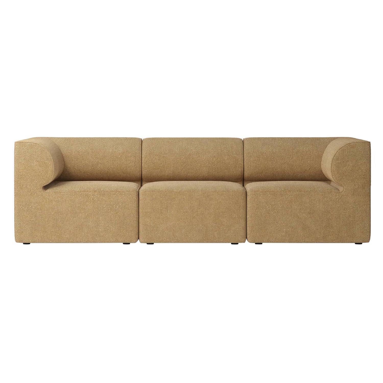 Eave Modular 3 Seater Sofa: Small + Configuration 2 