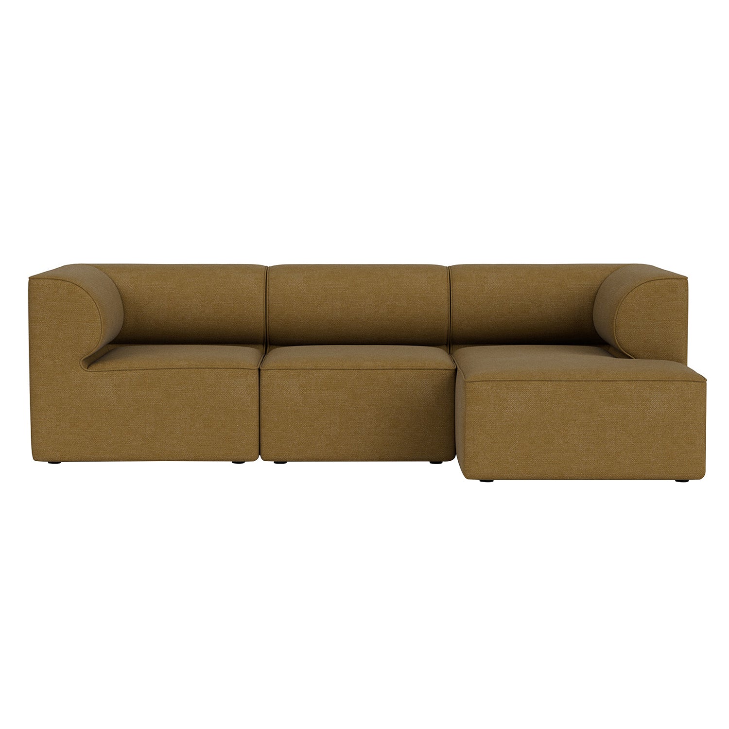 Eave Modular 3 Seater Sofa: Small + Configuration 11 + Boucle 06