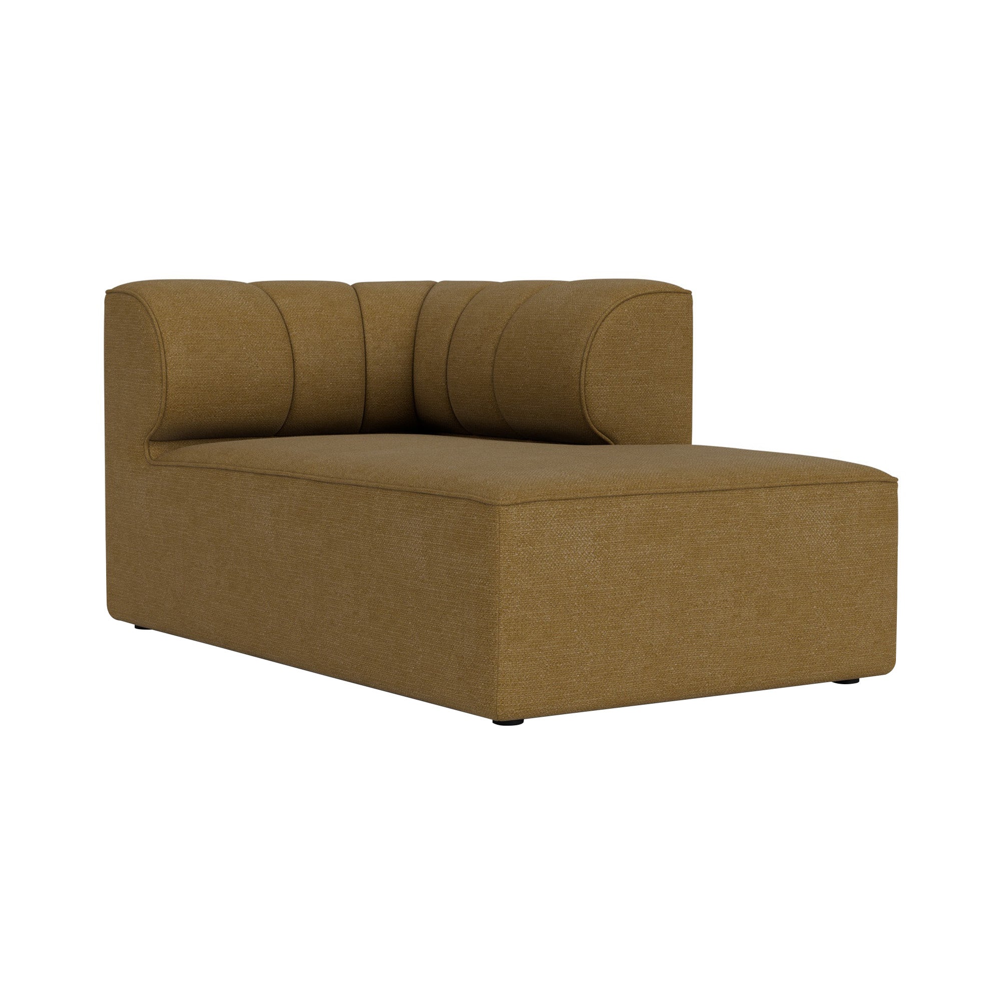 Eave Seamline Sofa Modules: Right + Chaise Lounge + Boucle 06