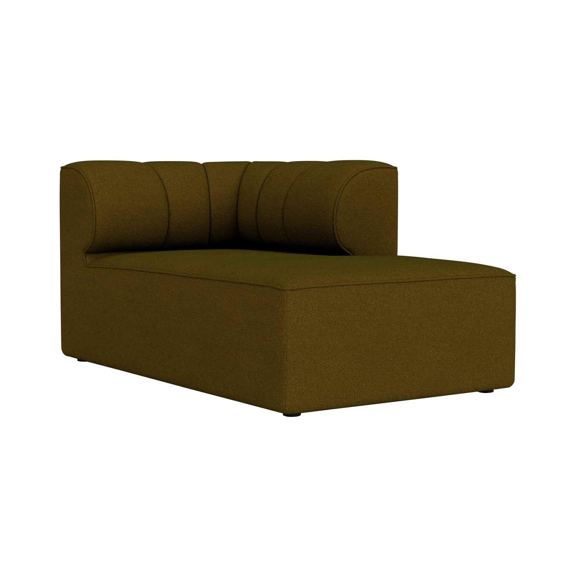 Eave Seamline Sofa Modules: Right + Chaise Lounge + Baru 0950