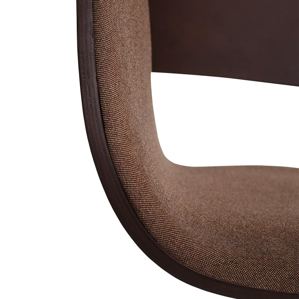 Showtime Low Armchair with Swivel Base: Seat Upholstered + DI