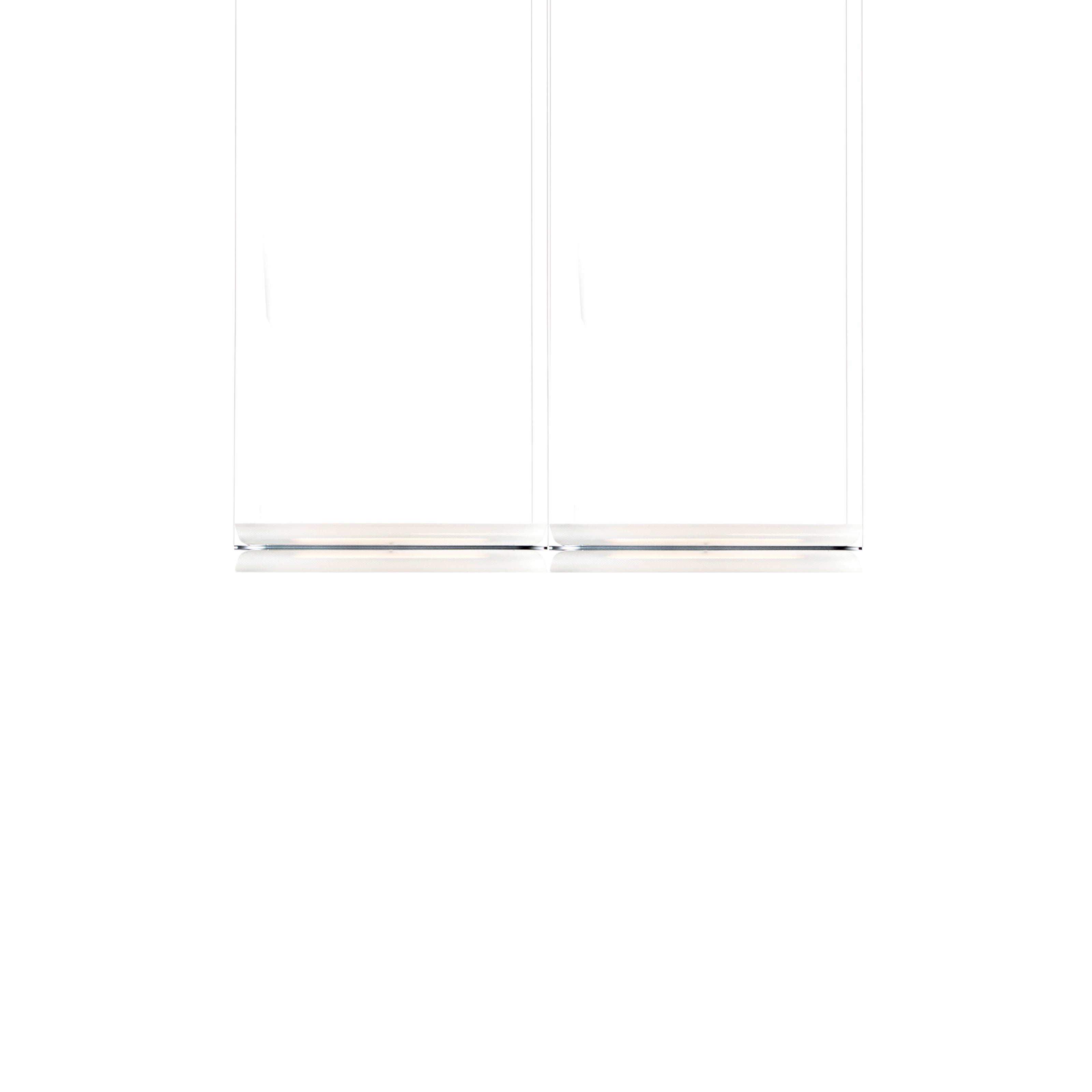 Vale System X-Axis Pendant Light: Horizontal + End-to-End + Vale 2 + Anthracite