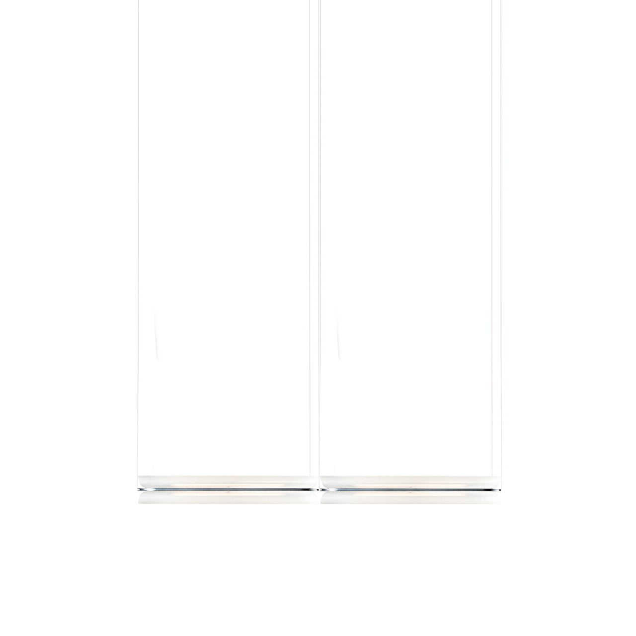 Vale System X-Axis Pendant Light: Horizontal + End-to-End + Vale 2 + Anthracite