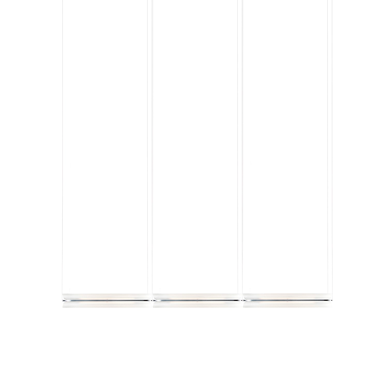 Vale System X-Axis Pendant Light: Horizontal + End-to-End + Vale 3 + Anthracite