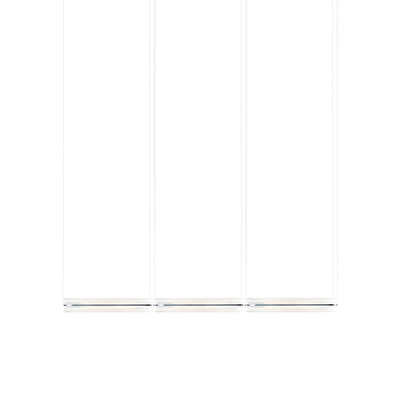 Vale System X-Axis Pendant Light: Horizontal + End-to-End + Vale 3 + Anthracite