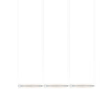 Vale System X-Axis Pendant Light: Horizontal + End-to-End + Vale 3 + Anthracite