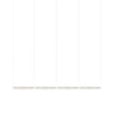 Vale System X-Axis Pendant Light: Horizontal + End-to-End + Vale 4 + Anthracite