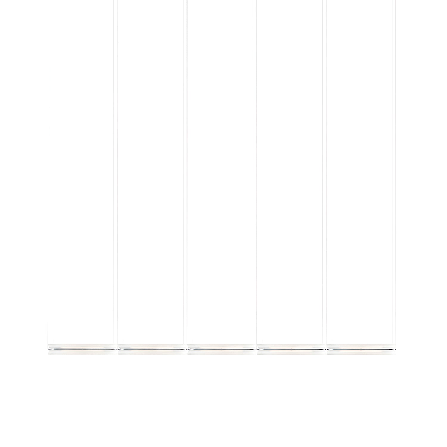 Vale System X-Axis Pendant Light: Horizontal + End-to-End + Vale 5 + Anthracite