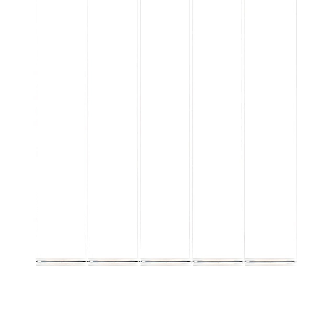 Vale System X-Axis Pendant Light: Horizontal + End-to-End + Vale 5 + Anthracite