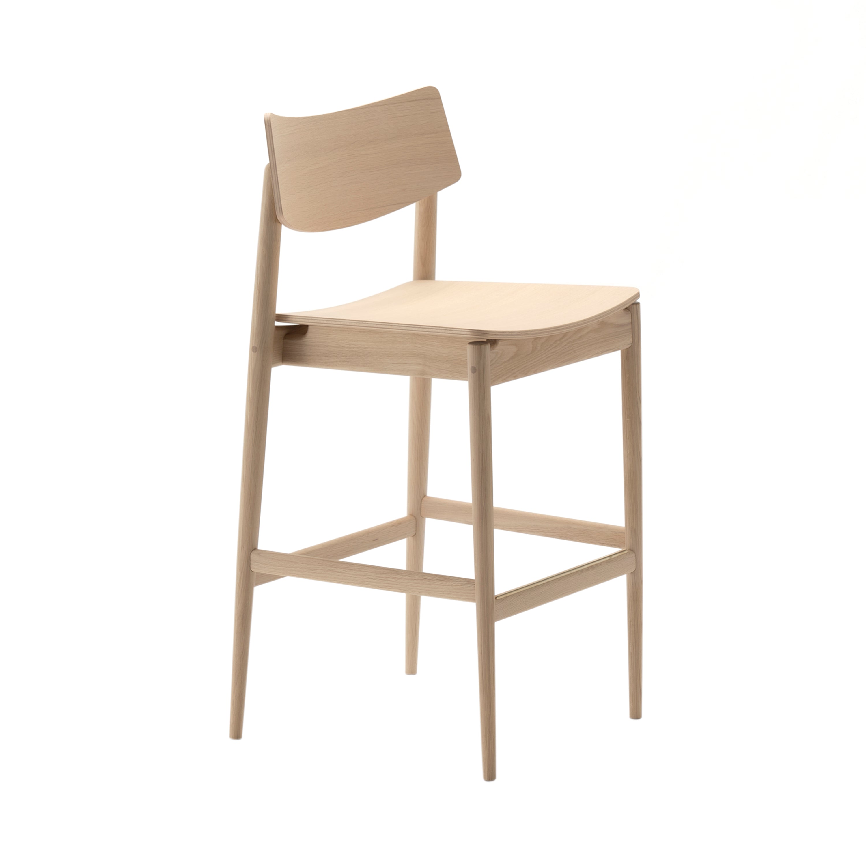 Shibuya Cafe Chair A-BS01: Pure Oak