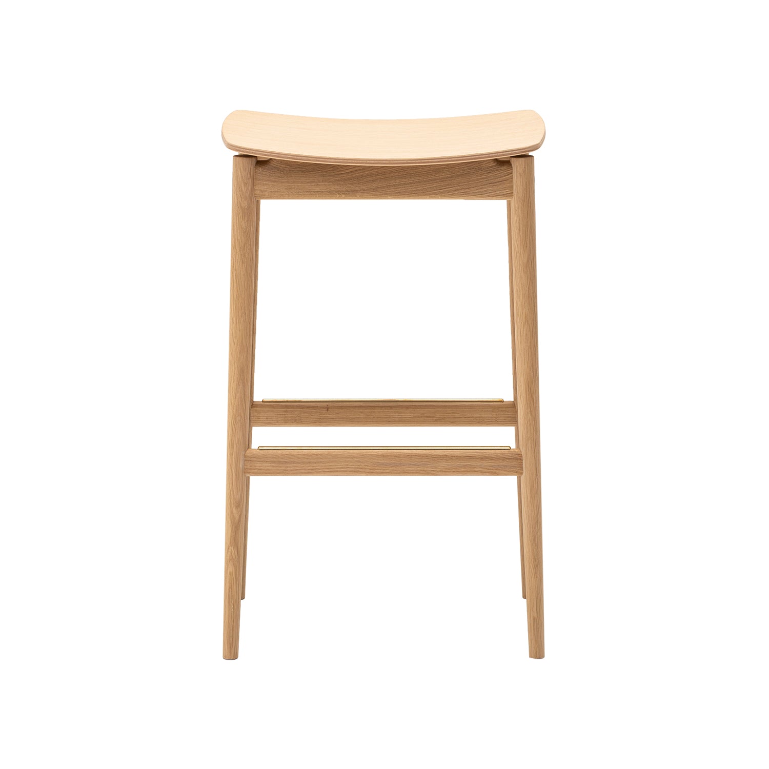 Bellustar Tokyo Bar Stool A-BS02: Pure Oak