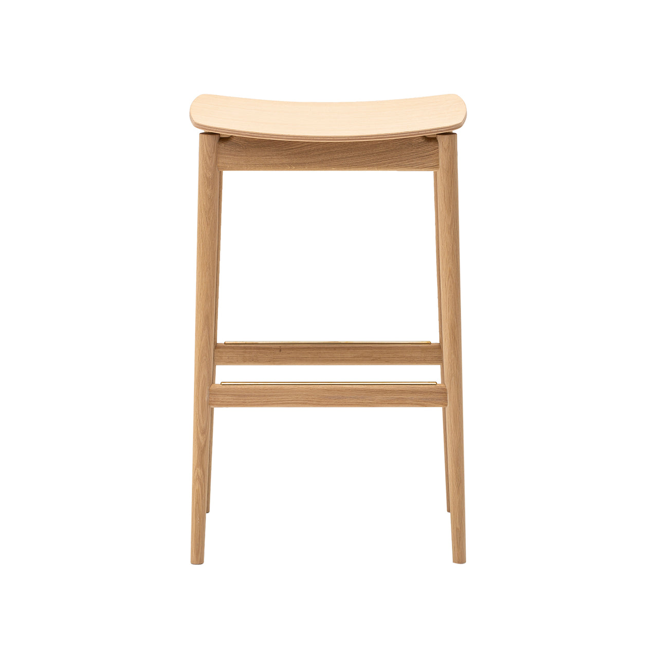 Bellustar Tokyo Bar Stool A-BS02: Pure Oak