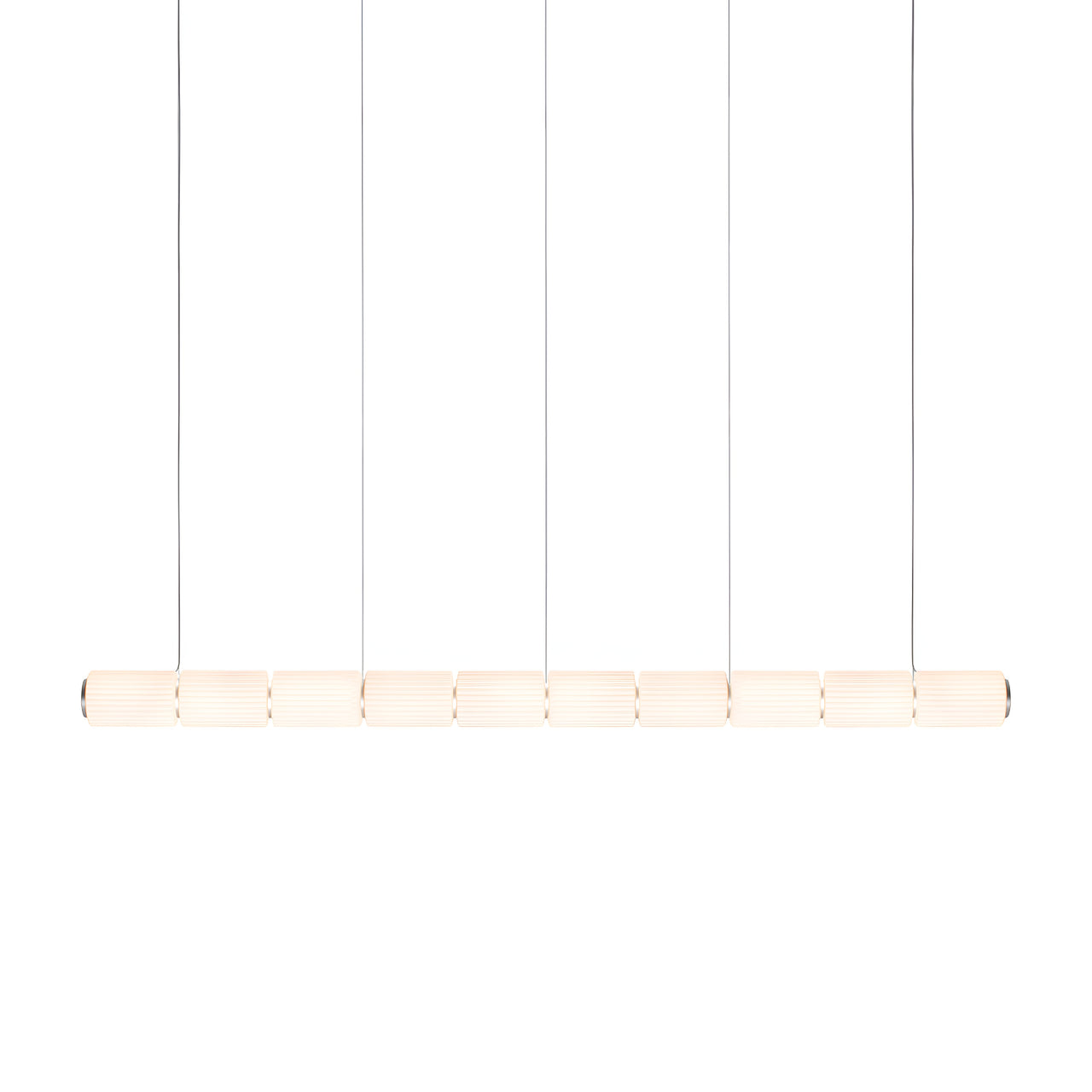 Column 175 Horizontal Pendant: 10 Units + Ivory