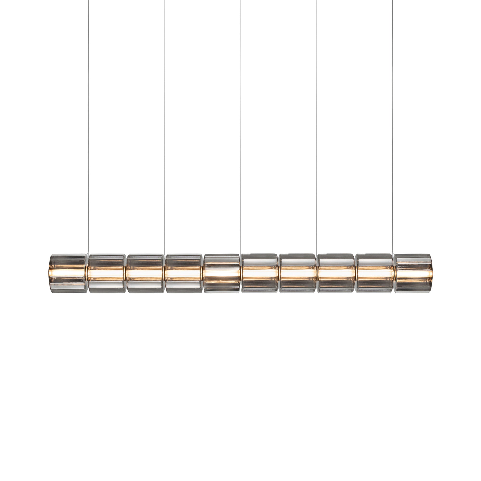 Column 300 Horizontal Pendant: 10 Units + Carbon