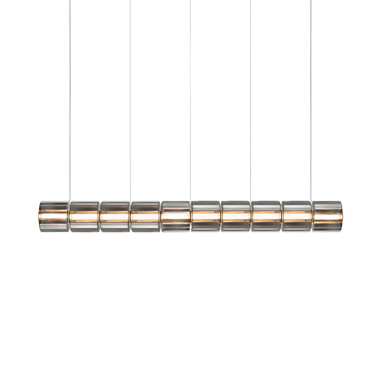 Column 300 Horizontal Pendant: 10 Units + Carbon