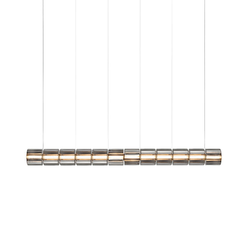 Column 300 Horizontal Pendant: 12 Units + Carbon