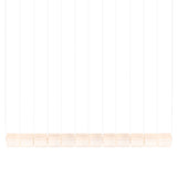 Column 300 Horizontal Pendant: 12 Units + Ivory