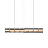 Column 300 Horizontal Pendant: 8 Units + Carbon