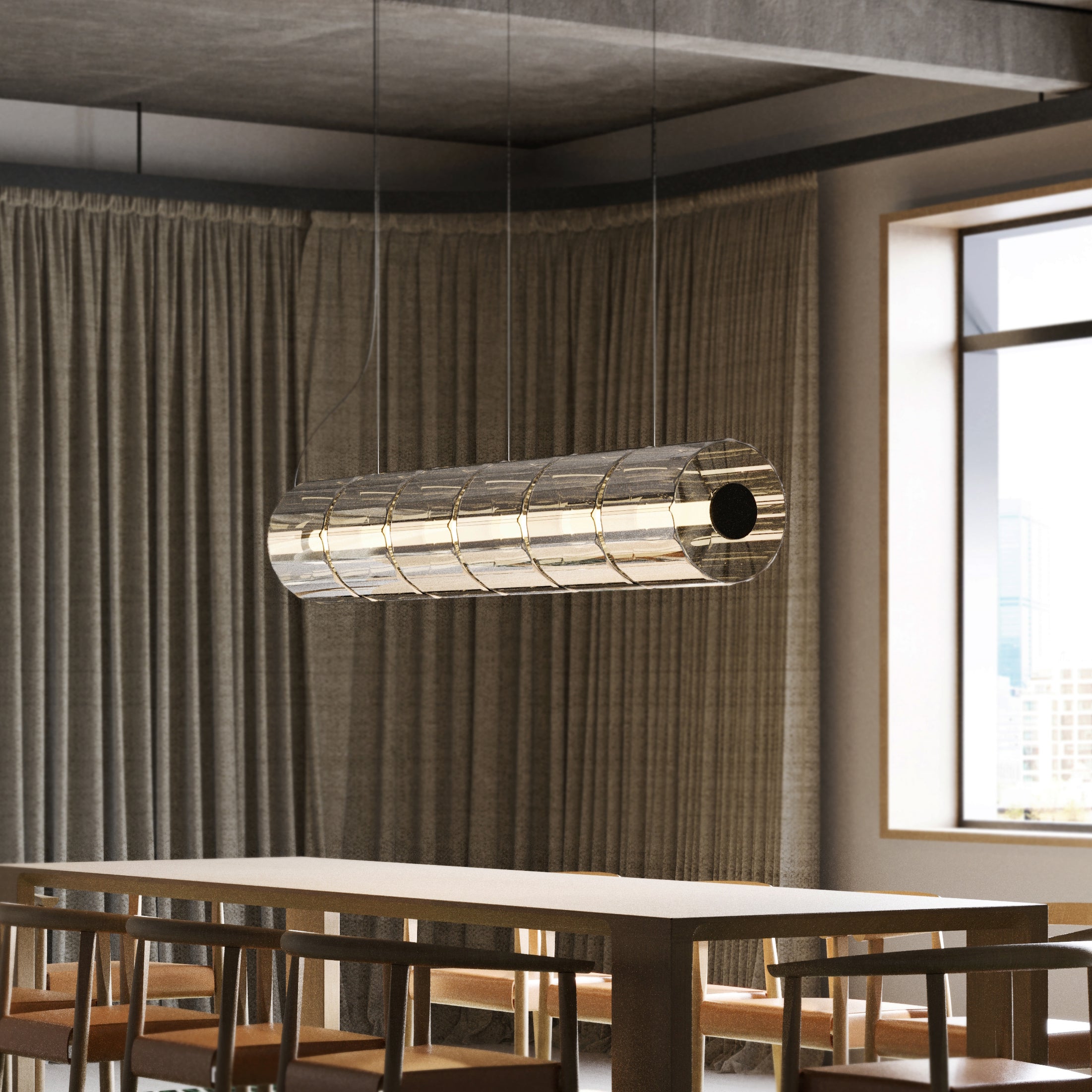Column 175 Horizontal Pendant: 6 Units