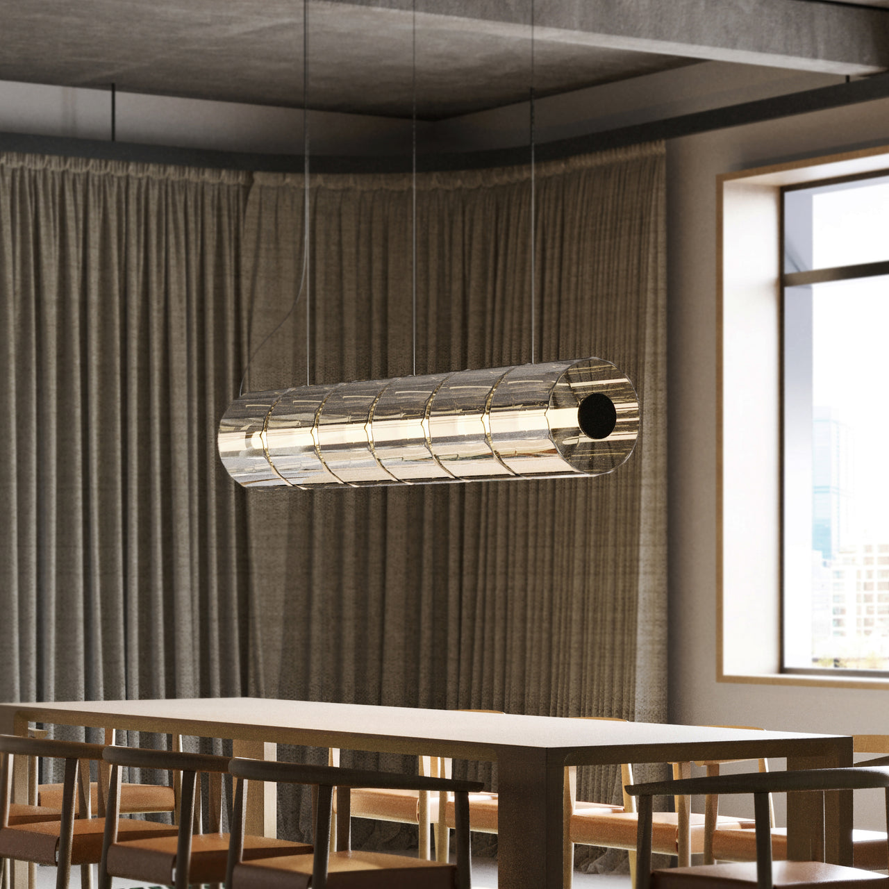 Column 175 Horizontal Pendant: 6 Units