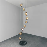 Pebble Chandelier 9: Helix