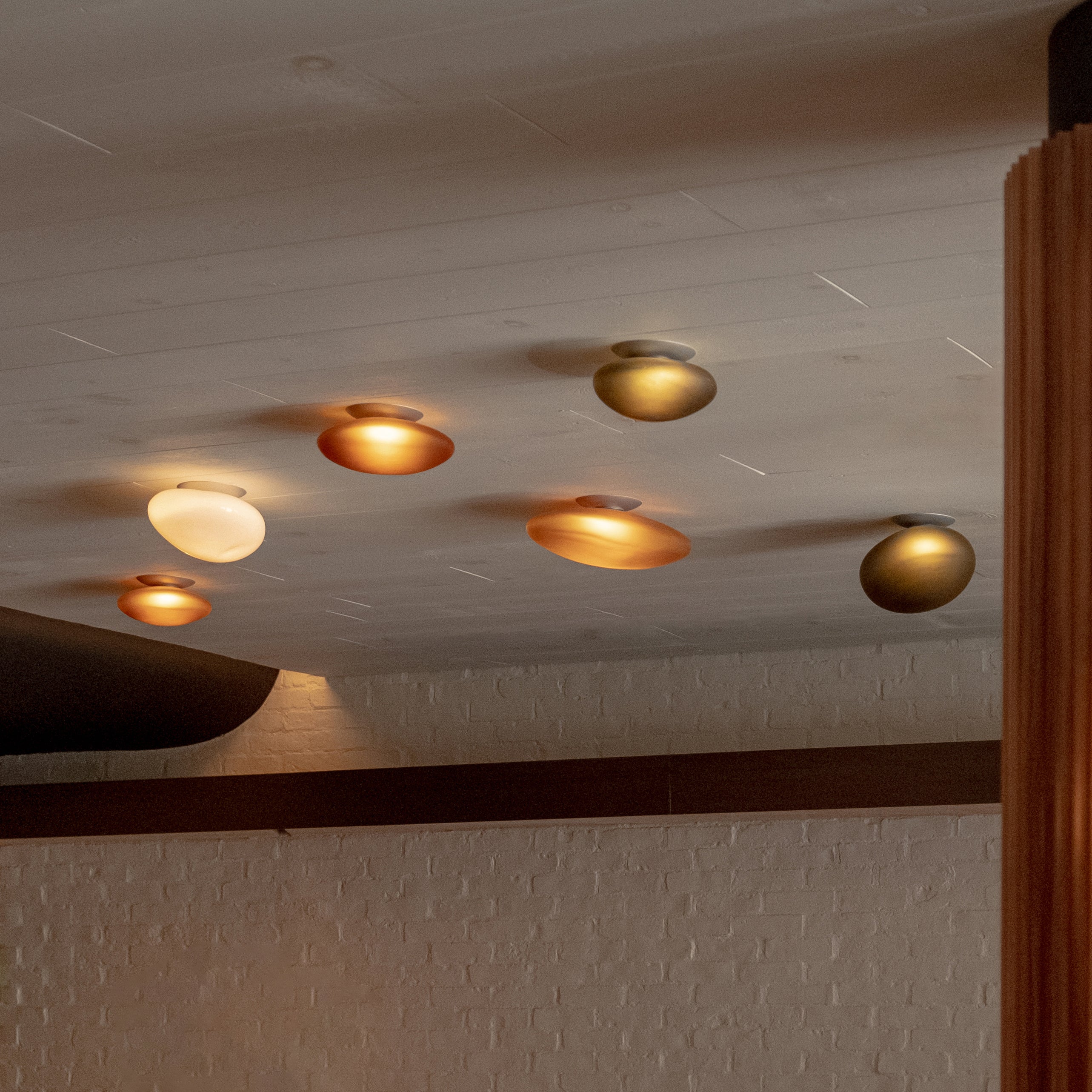 Pebble Ceiling/Wall Light