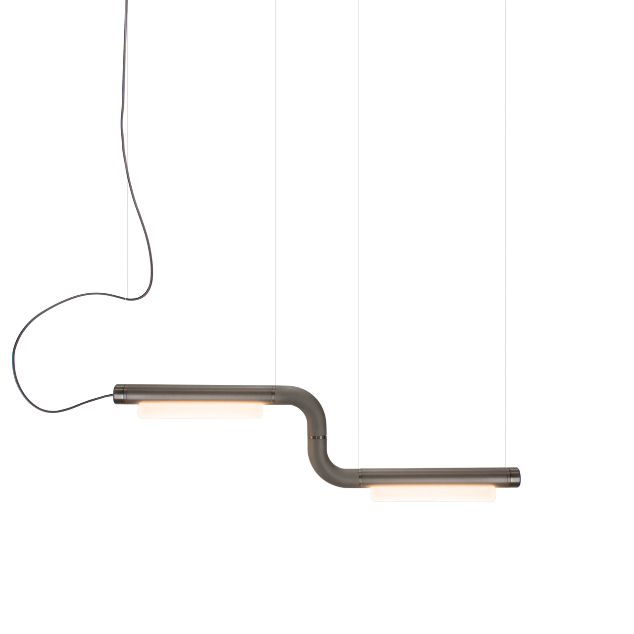 Pipeline CM1 Pendant Light: Black + Black