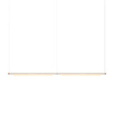 Pipeline 125.2 Linear Pendant Light: Raw + Copper