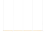 Pipeline 125.4 Linear Pendant Light: Raw + Copper