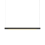Pipeline 125 Pendant Light: Black + Black